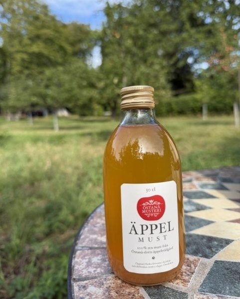 Äppelmust i glasflaska, 30 cl