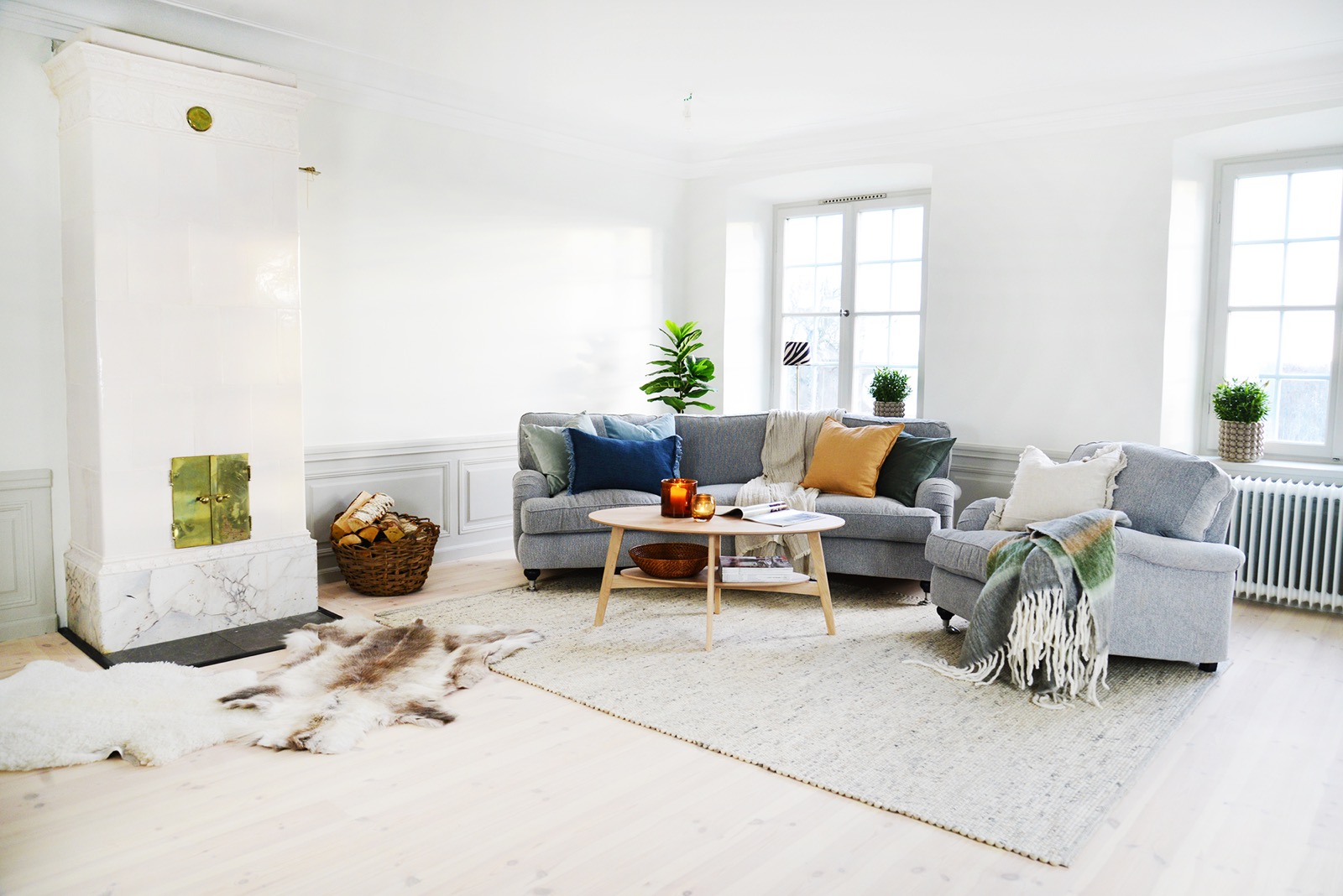 Östanå Slott interiör